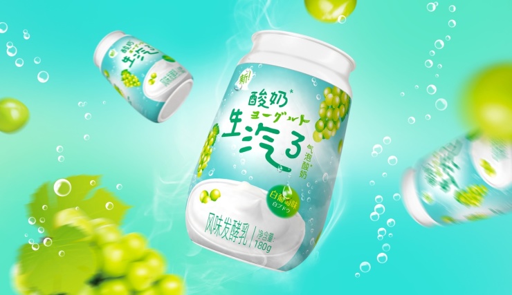 气泡酸奶、0蔗糖晶球酸奶、无乳糖鲜奶……新希望乳业一口气发布多款新品